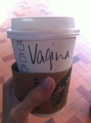 Illustration for article titled Woman Gets Upset After Starbucks Writes "Vagina" Instead of "Virginia"